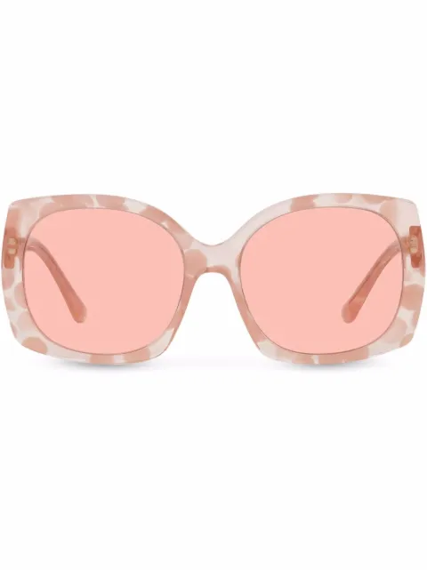 Dolce & Gabbana Eyewear نظارة شمس 'برينت فاميلي' كبيرة