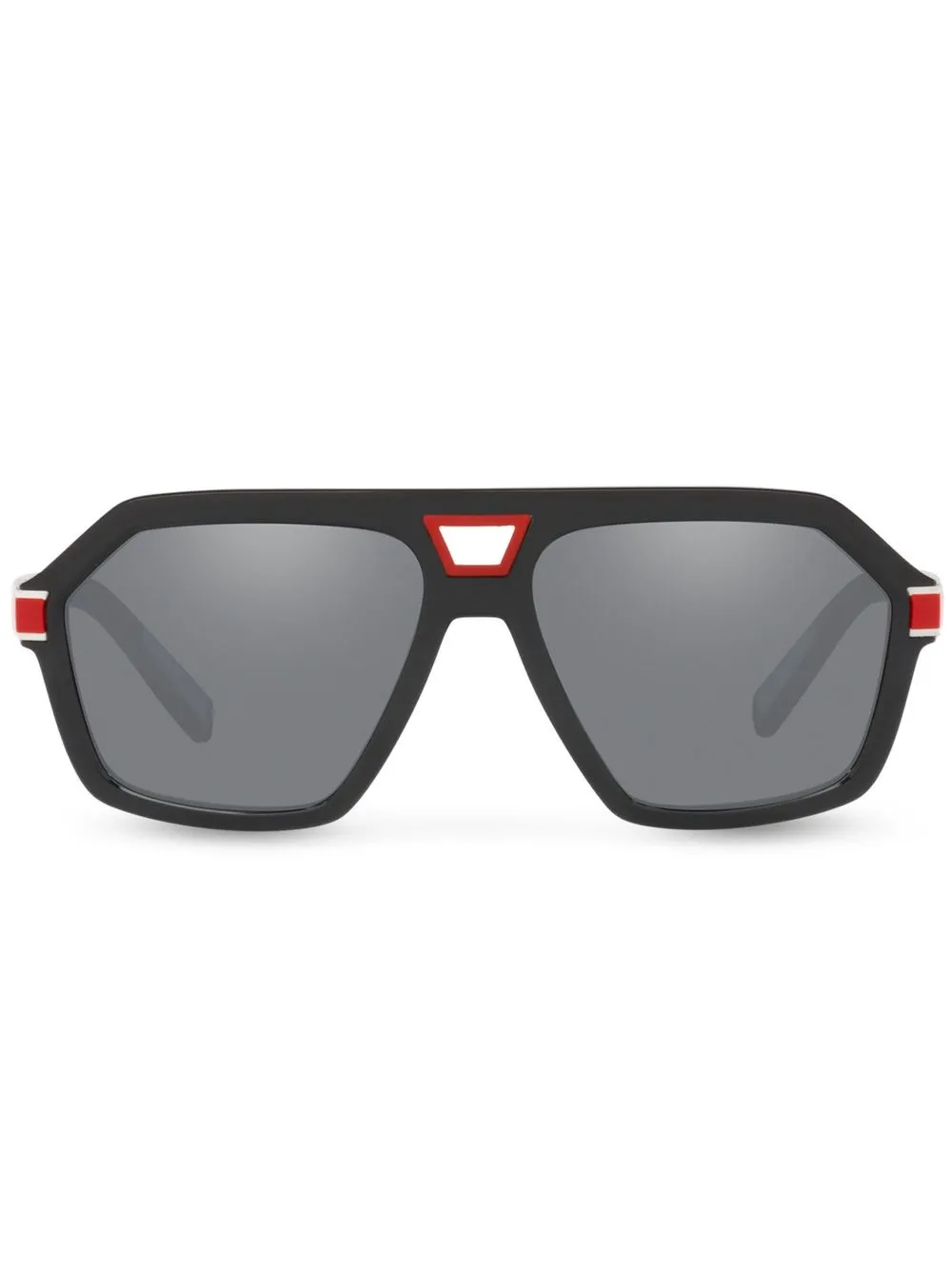 

Dolce & Gabbana Eyewear lentes de sol con armazón estilo piloto - Gris