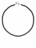 DOWER AND HALL pearl-detail necklace - Silver