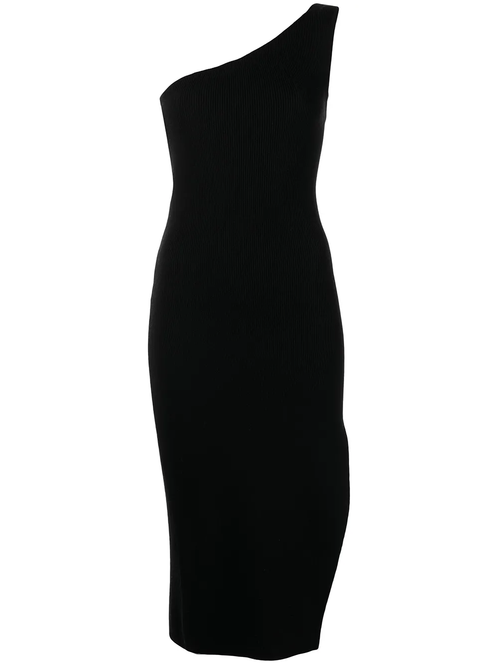 

Monse one-shoulder mid-length dress - Black