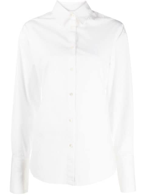 Monse buckle-fastened cotton shirt