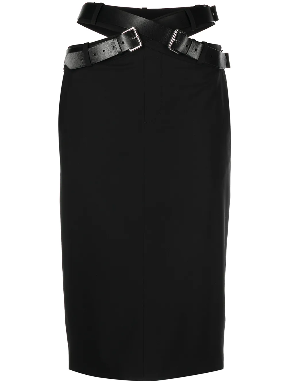 

Monse belt-detail pencil skirt - Black