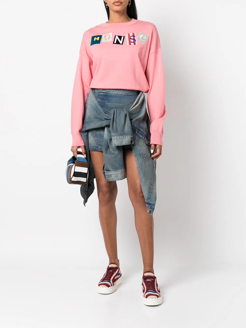 Monse Denim rok - Blauw