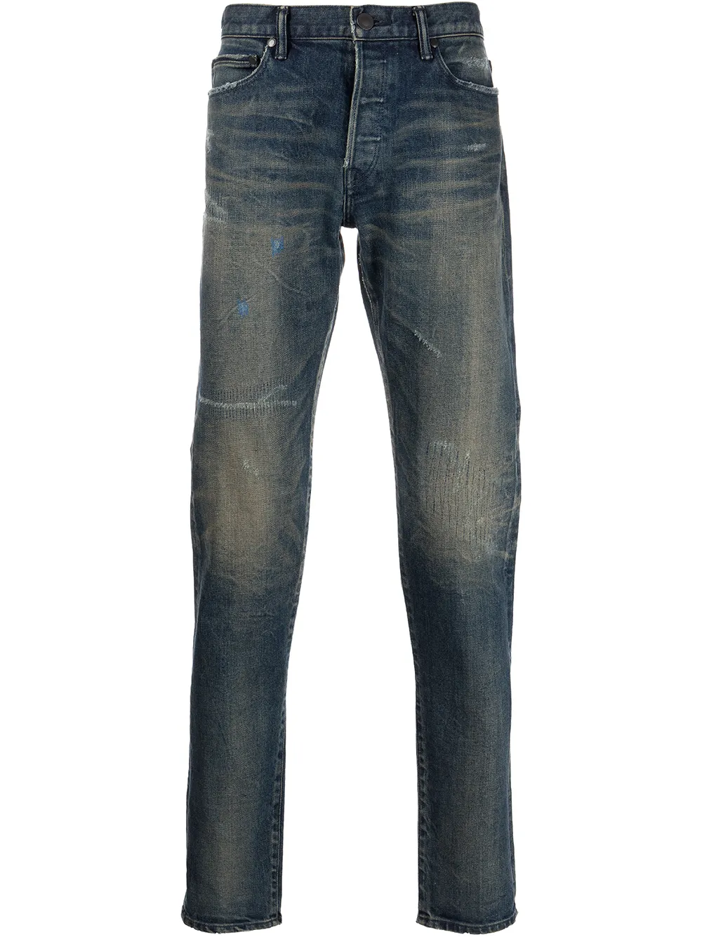 

John Elliott jeans rectos The Cast 2 - Azul