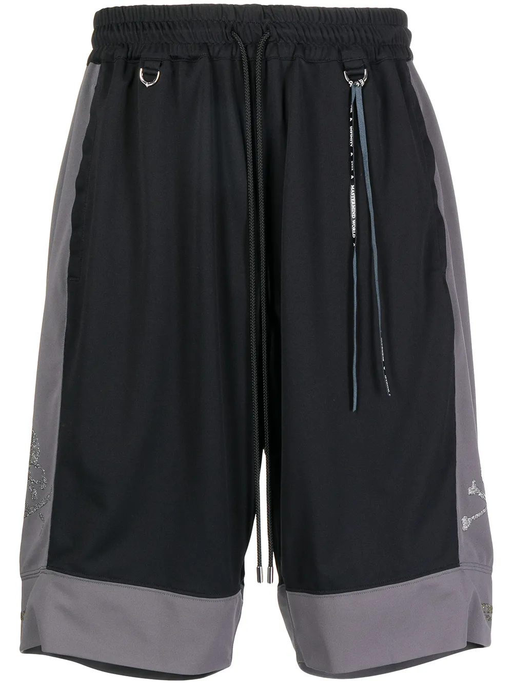 

Mastermind World shorts de deporte con logo skull - Negro