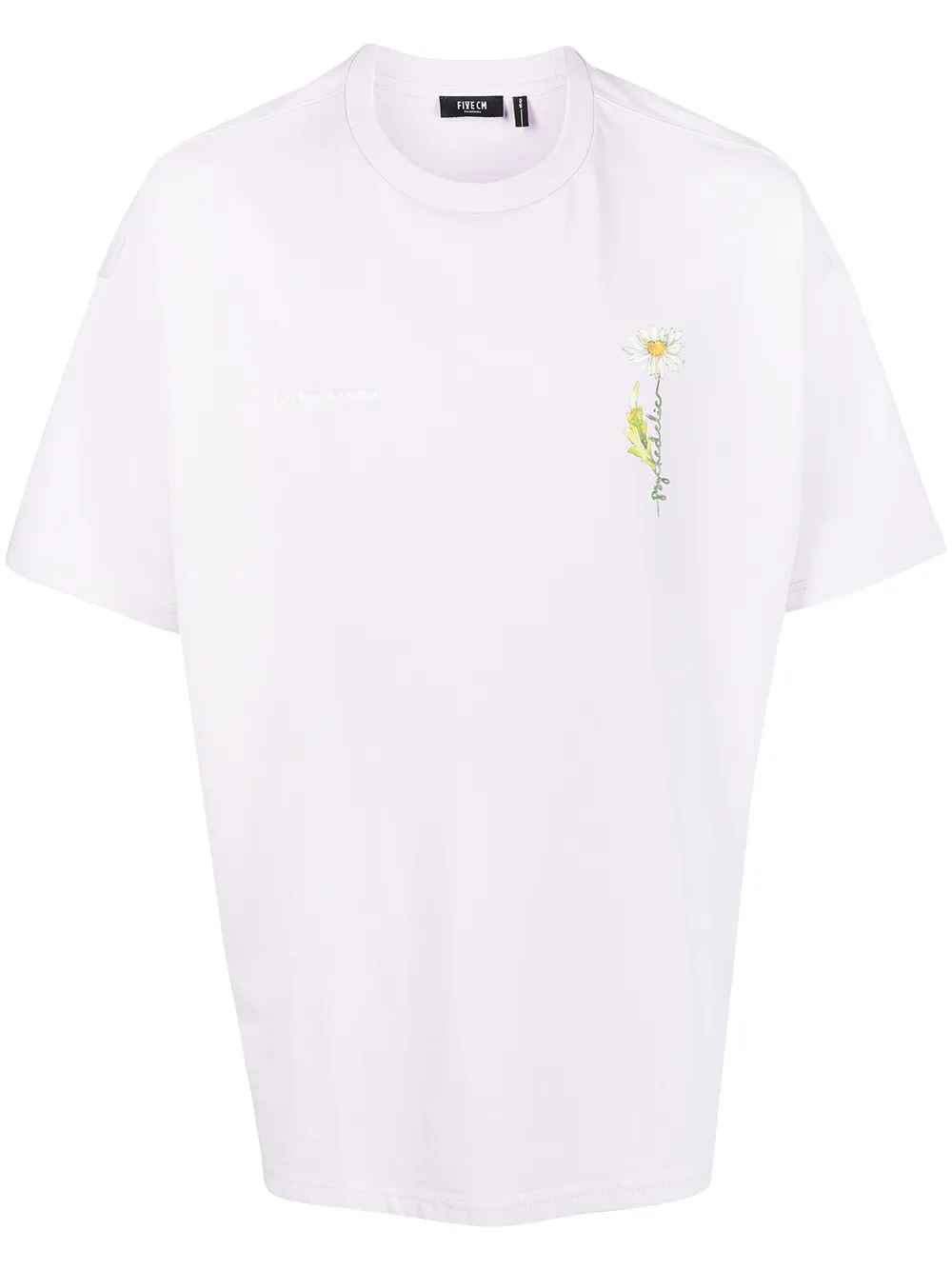 

FIVE CM playera con logo estampado - Morado