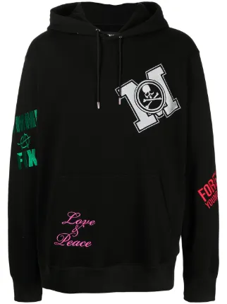Mastermind World Patchwork Hooded Sweatshirt Farfetch