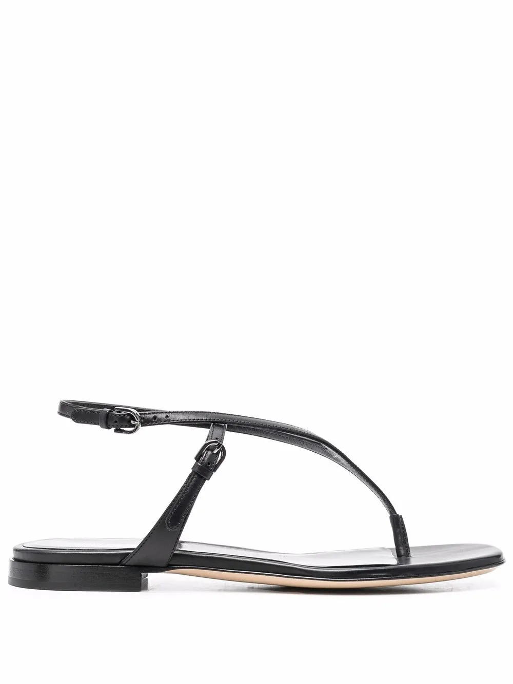 

Emporio Armani sandalias con tiras - Negro