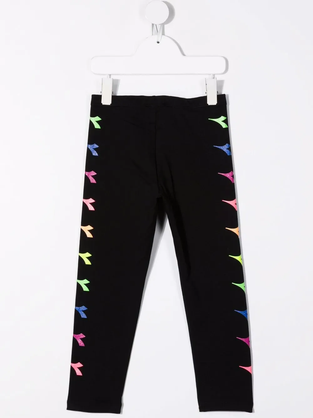 Diadora Junior Trainingsbroek met print - Zwart