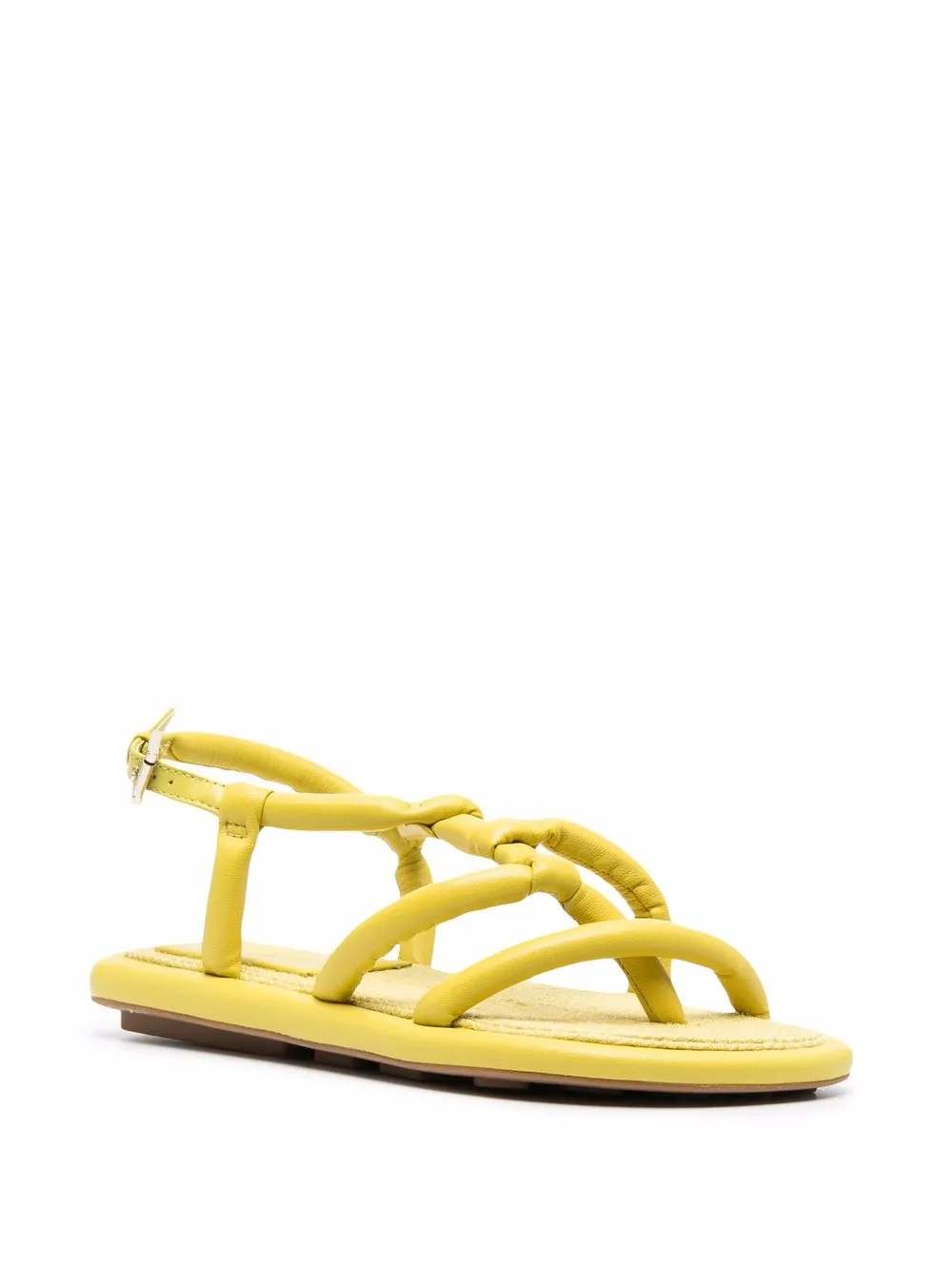 Ash Thelma leren sandalen - Geel