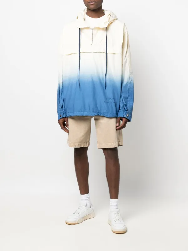 Iceberg x Kailand O. Morris Gradient Windbreaker | Blue