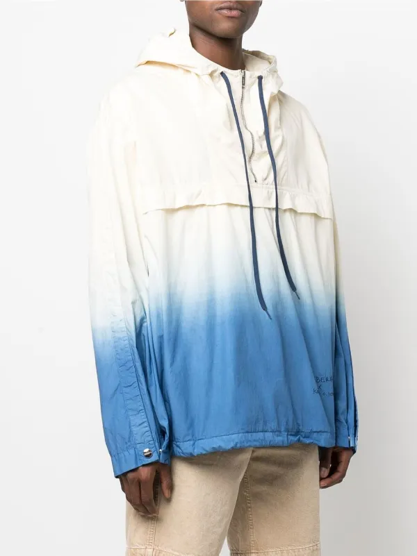 Iceberg x Kailand O. Morris Gradient Windbreaker | Blue
