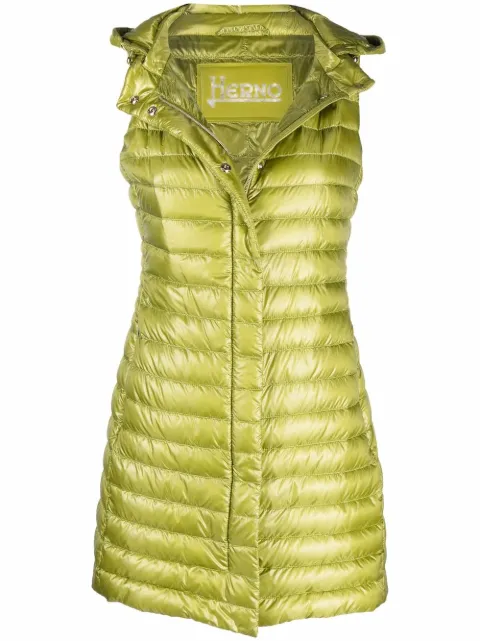 Herno hooded padded vest