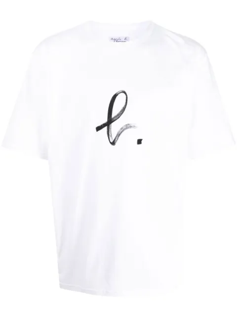 agnès b.  Chris b-motif T-shirt