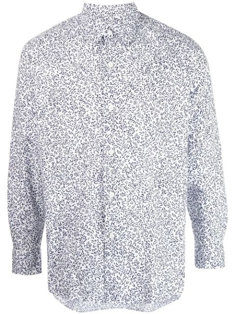 agnès b.  Andy floral-print shirt