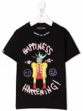 Vision Of Super Kids 'Happiness Is Happening!' T-shirt - Black