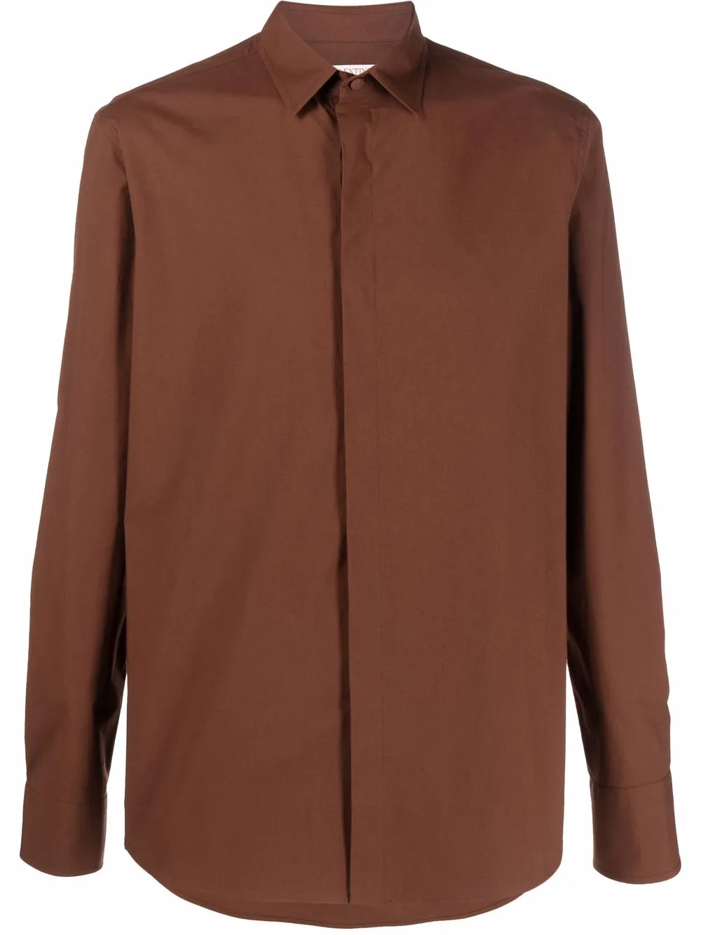 Valentino camisa manga larga - Marrón