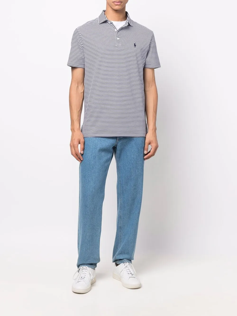 Polo Ralph Lauren Gestreept poloshirt - Blauw