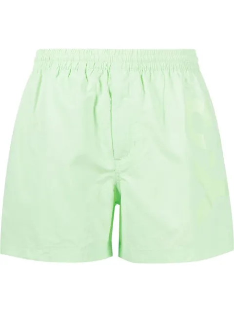 Y-3 shorts de mezclilla con ajuste slim