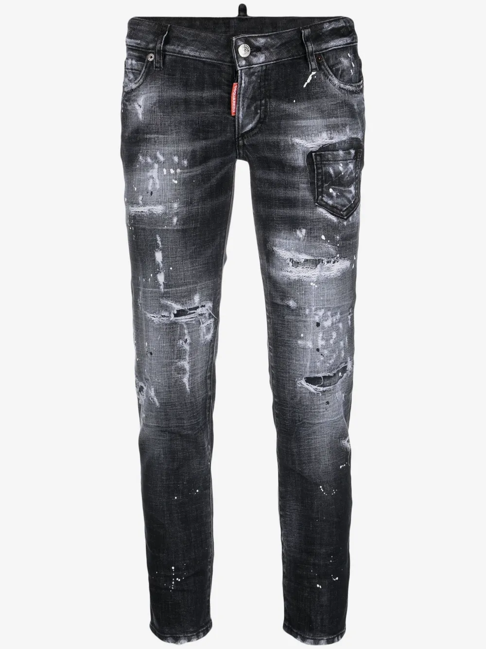 DSQUARED2 Jennifer cropped skinny jeans | Grey | Image 1