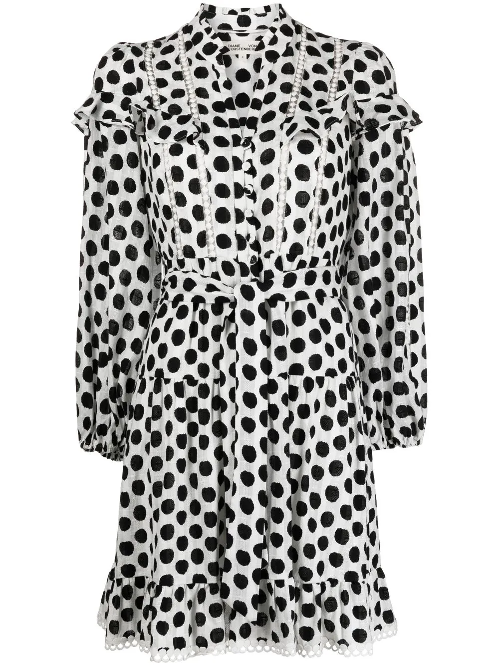 DVF Diane Von Furstenberg Chicago polka-dot Print Dress - Farfetch