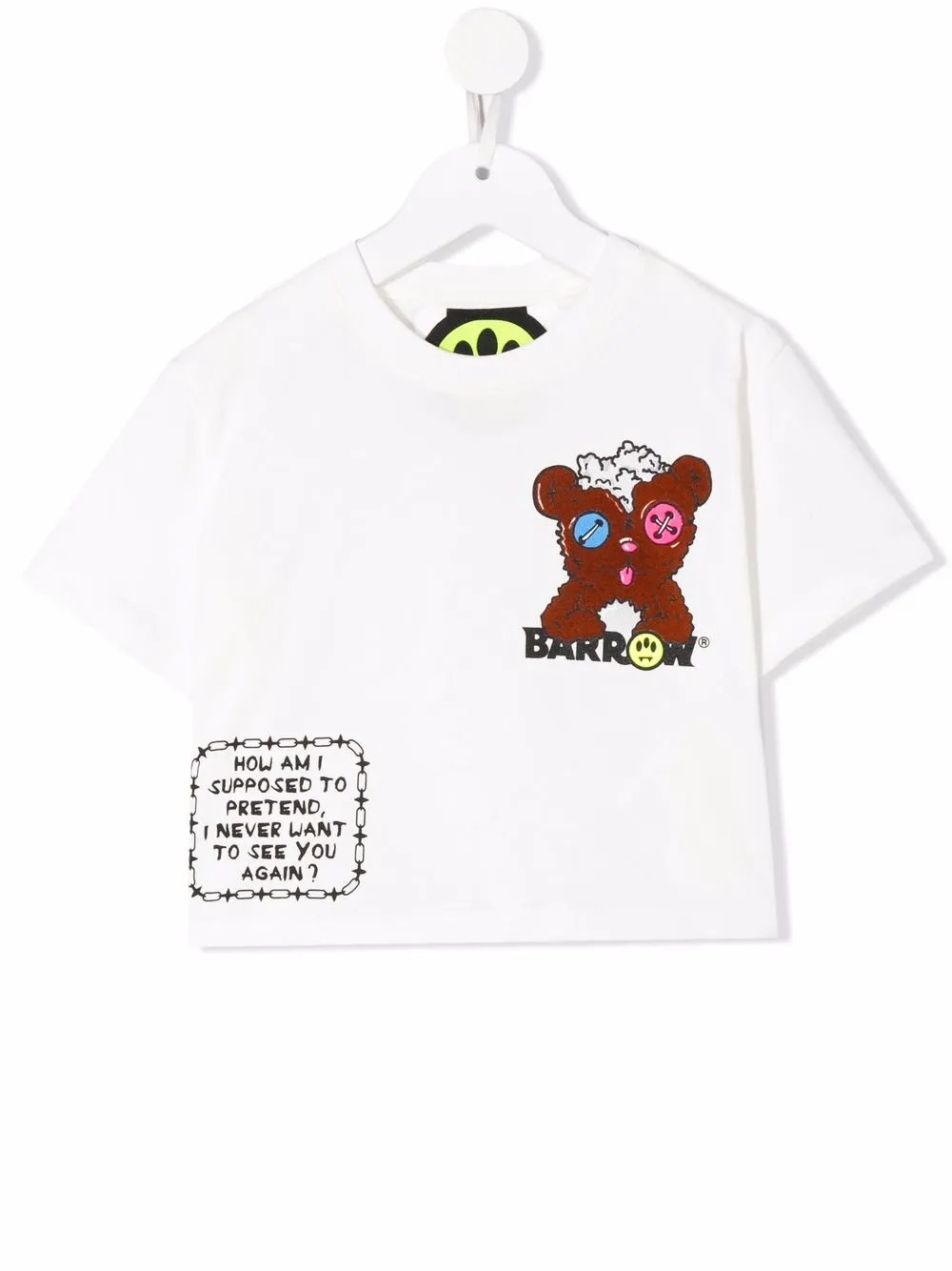 

Barrow kids playera corta con estampado gráfico - Blanco