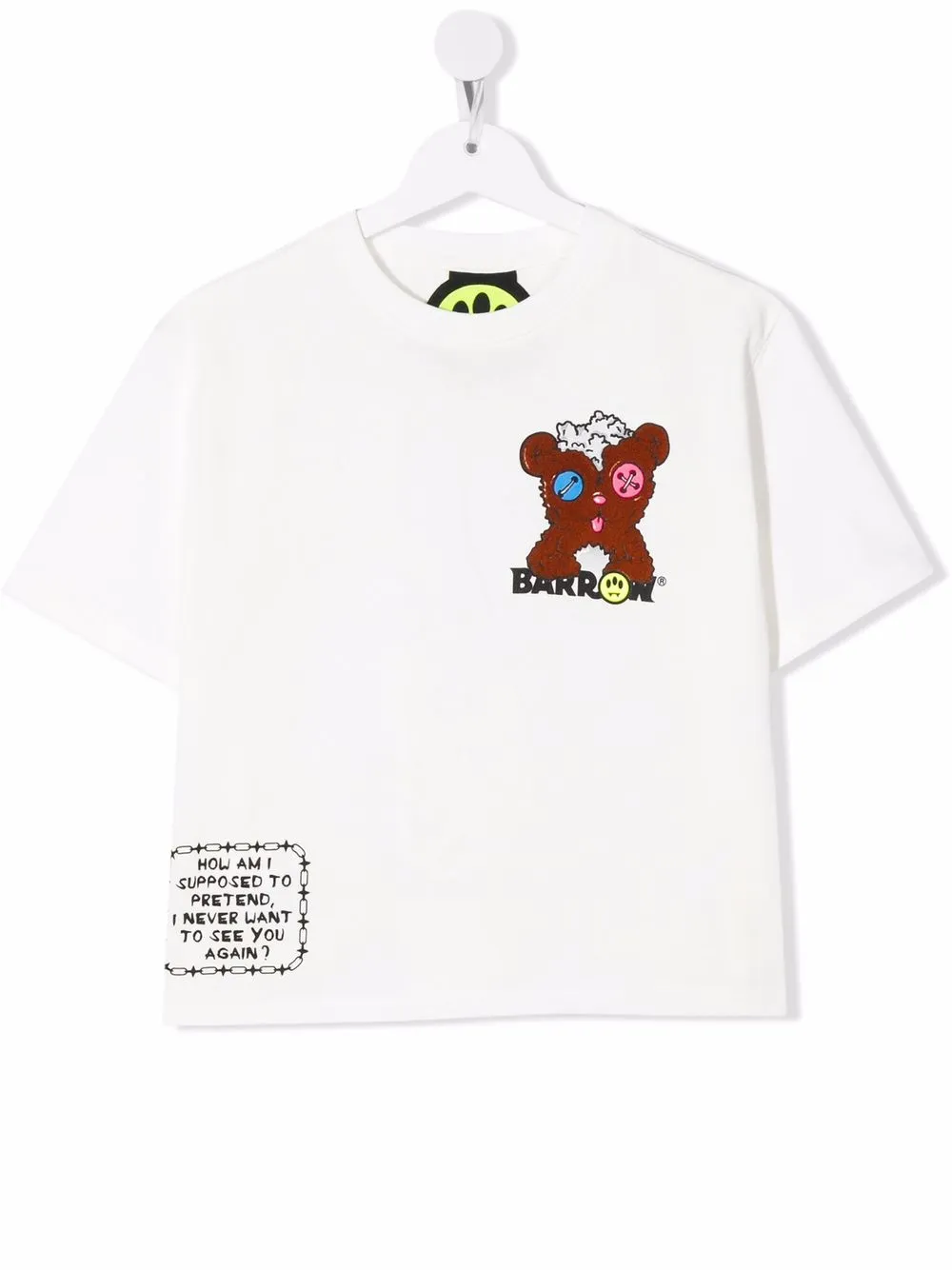 

Barrow kids playera corta con estampado gráfico - Blanco