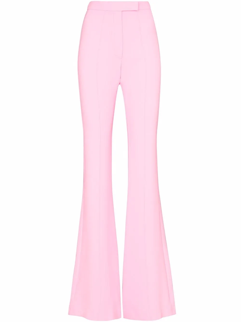 

Alex Perry Renee high-rise flared trousers - Pink