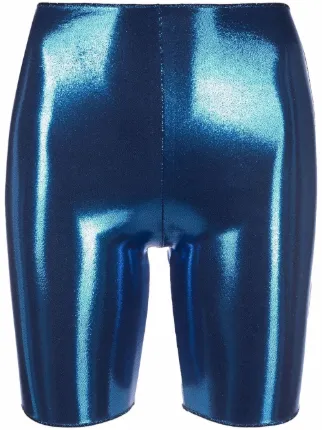 Metallic cycling shorts sales