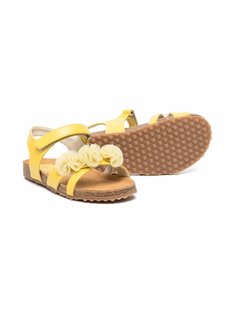 Il Gufo Sandalen met open neus - Geel