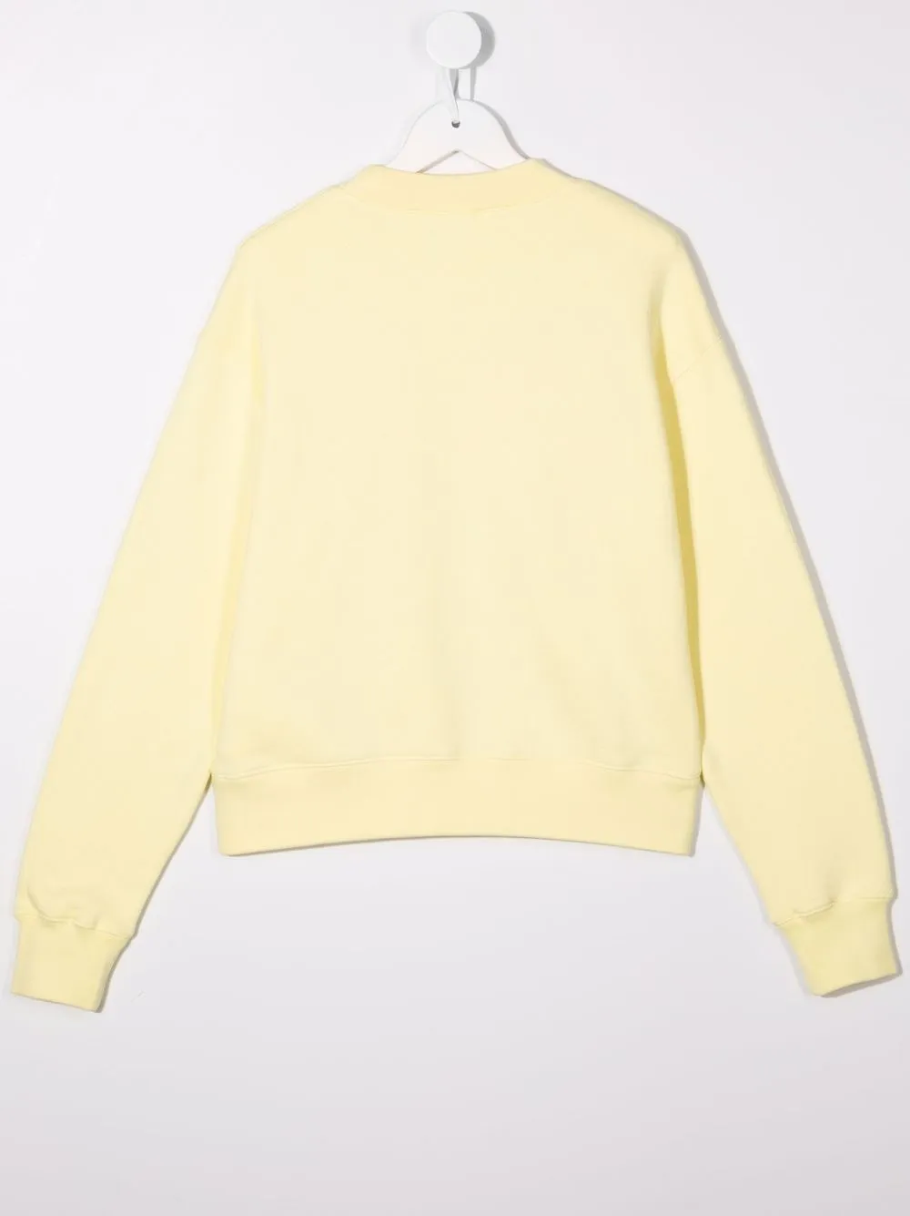 Palm Angels Kids Sweater met ronde hals - Geel