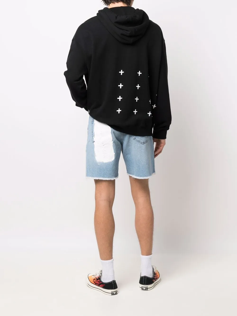 Vision Of Super Shorts met logoprint - Blauw