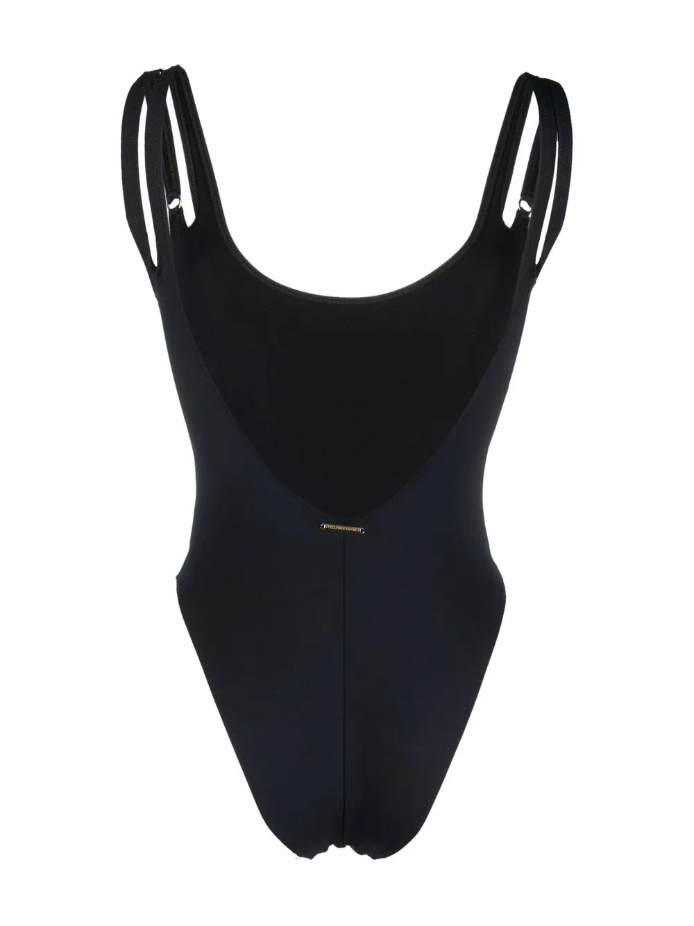 Stella McCartney Badpak met dubbele bandjes - Zwart