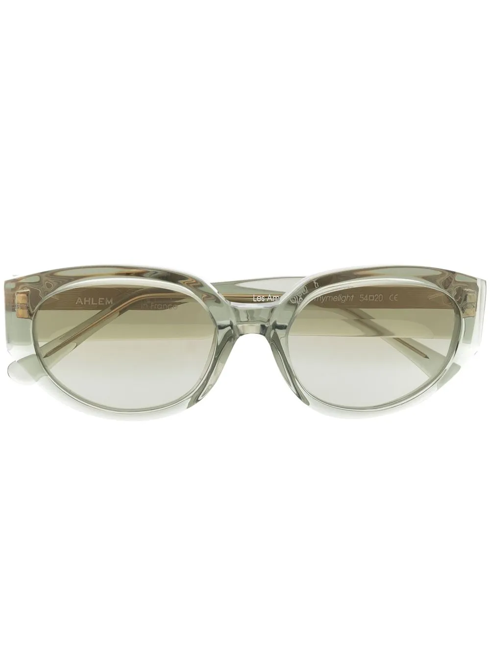 

Ahlem Les Amandiers oval sunglasses - Grey