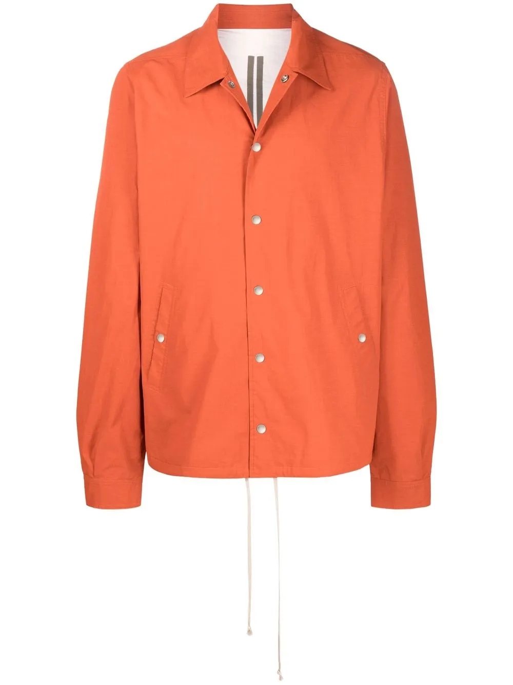 

Rick Owens DRKSHDW chamarra camisera con botones - Naranja