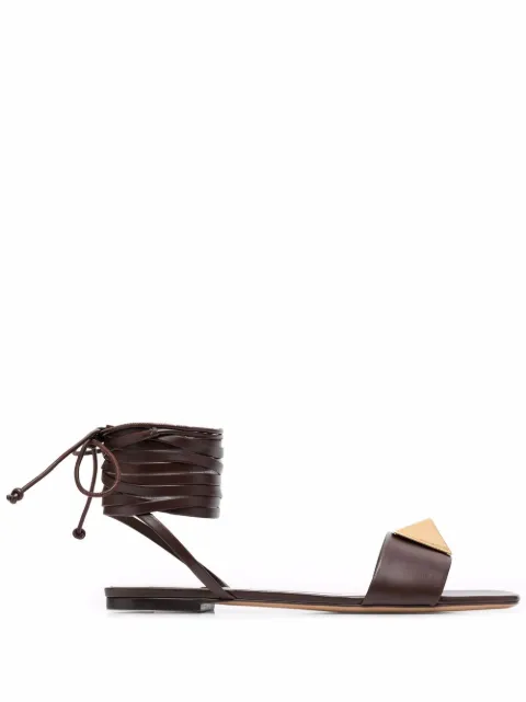 Valentino Garavani Rockstud Gladiator flat sandals