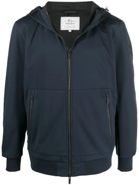 Woolrich zip-up hooded windbreaker