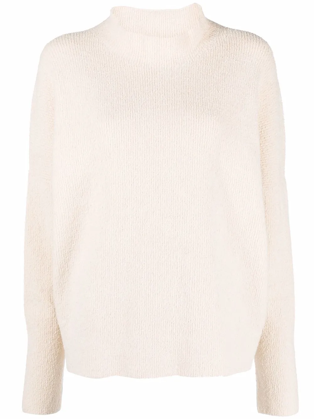 

Lauren Manoogian mock-neck knitted jumper - Neutrals