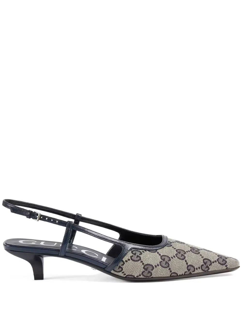 

Gucci zapatillas GG Supreme con tira trasera - Neutro