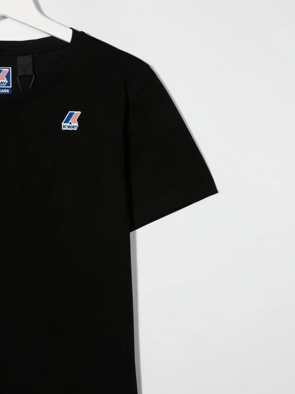 K-Way T-shirt met logoprint Zwart