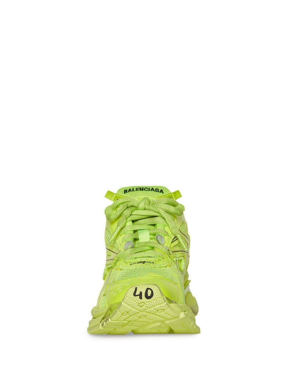 Shop Balenciaga Runner Low-top Sneakers In Yellow