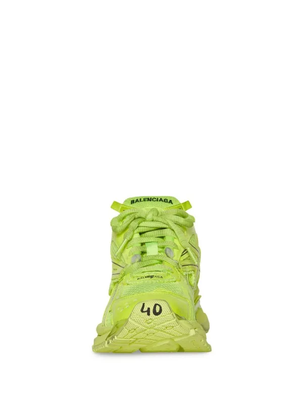 Balenciaga runners neon top