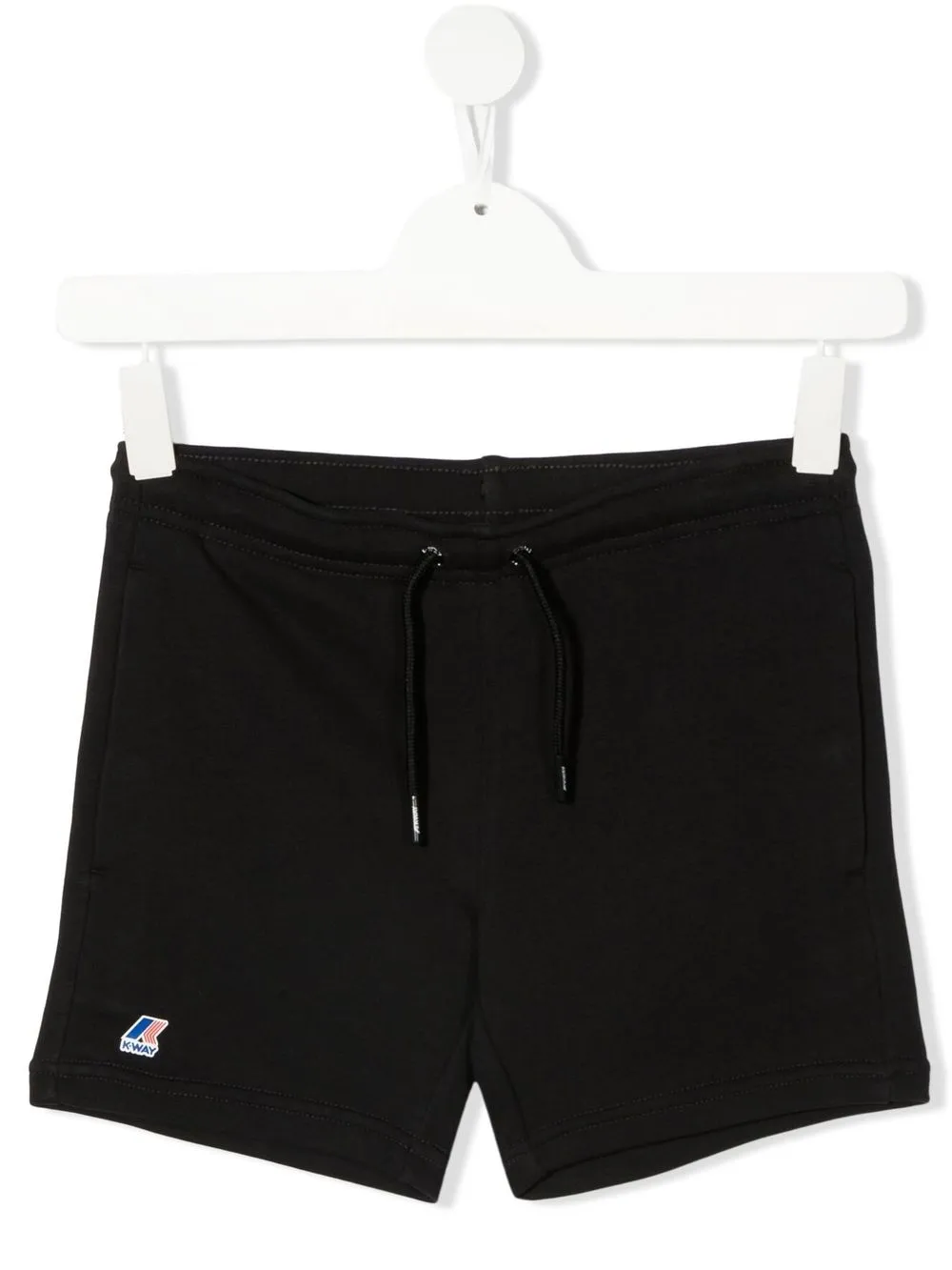 

K-Way logo-print track shorts - Black