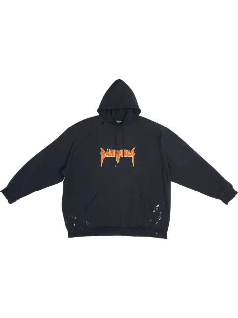 Balenciaga hoodie 2025 mens orange