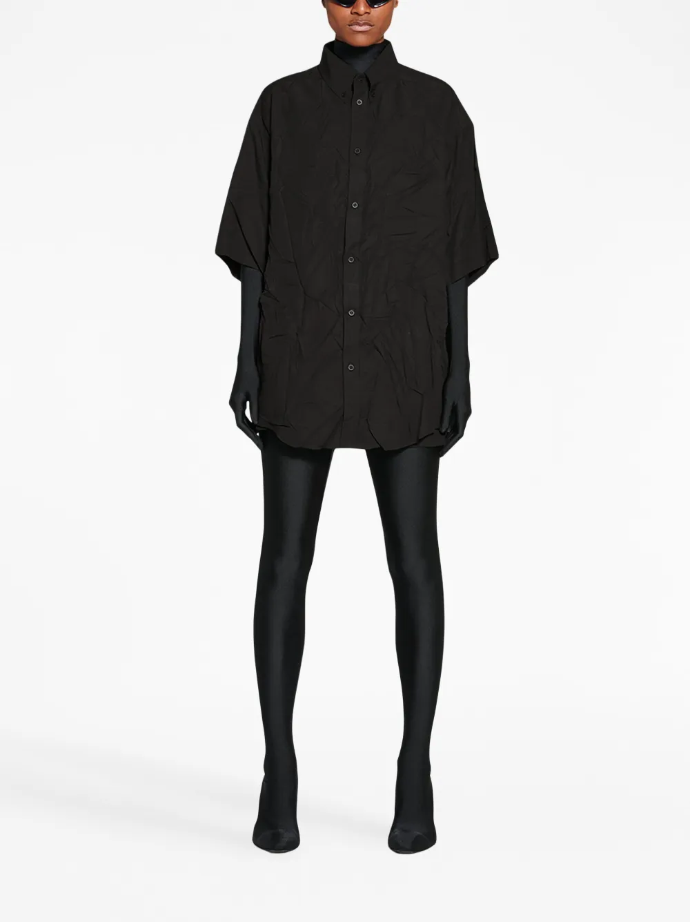 Balenciaga Blouse met knoopsluiting - 1000 -Black