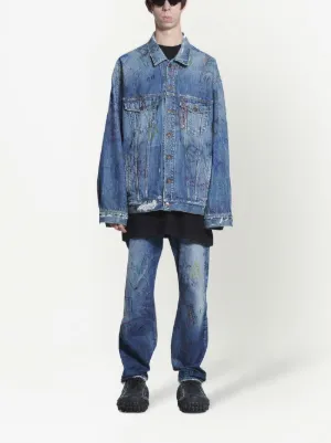 Balenciaga Denim Jackets For Men - Farfetch