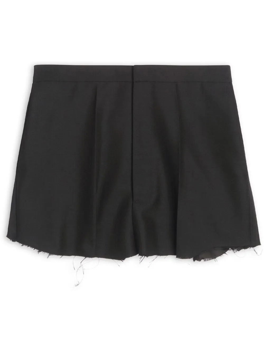 Balenciaga tailored cut-up mini skirt – Black