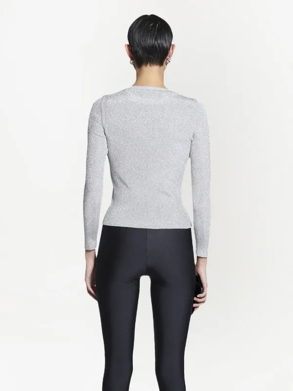Balenciaga lurex store