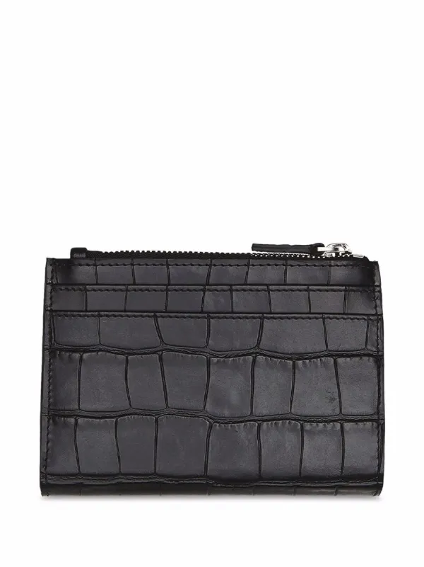 Crocodile embossed cheap leather wallet