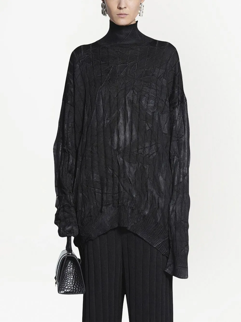 balenciaga roll neck